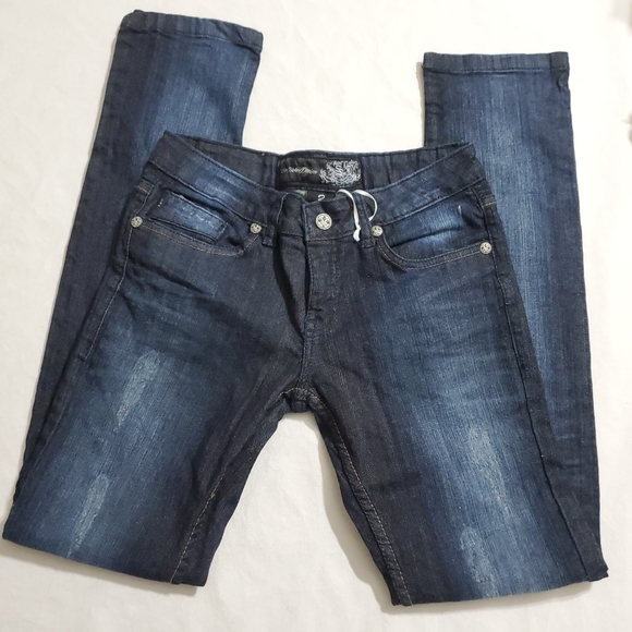 NWOT Soho Babe Grommet Zip Pocket Denim Jeans - Picture 5 of 8